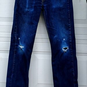 Signature by Levi Strauss Dark Blue Bootcut Jeans